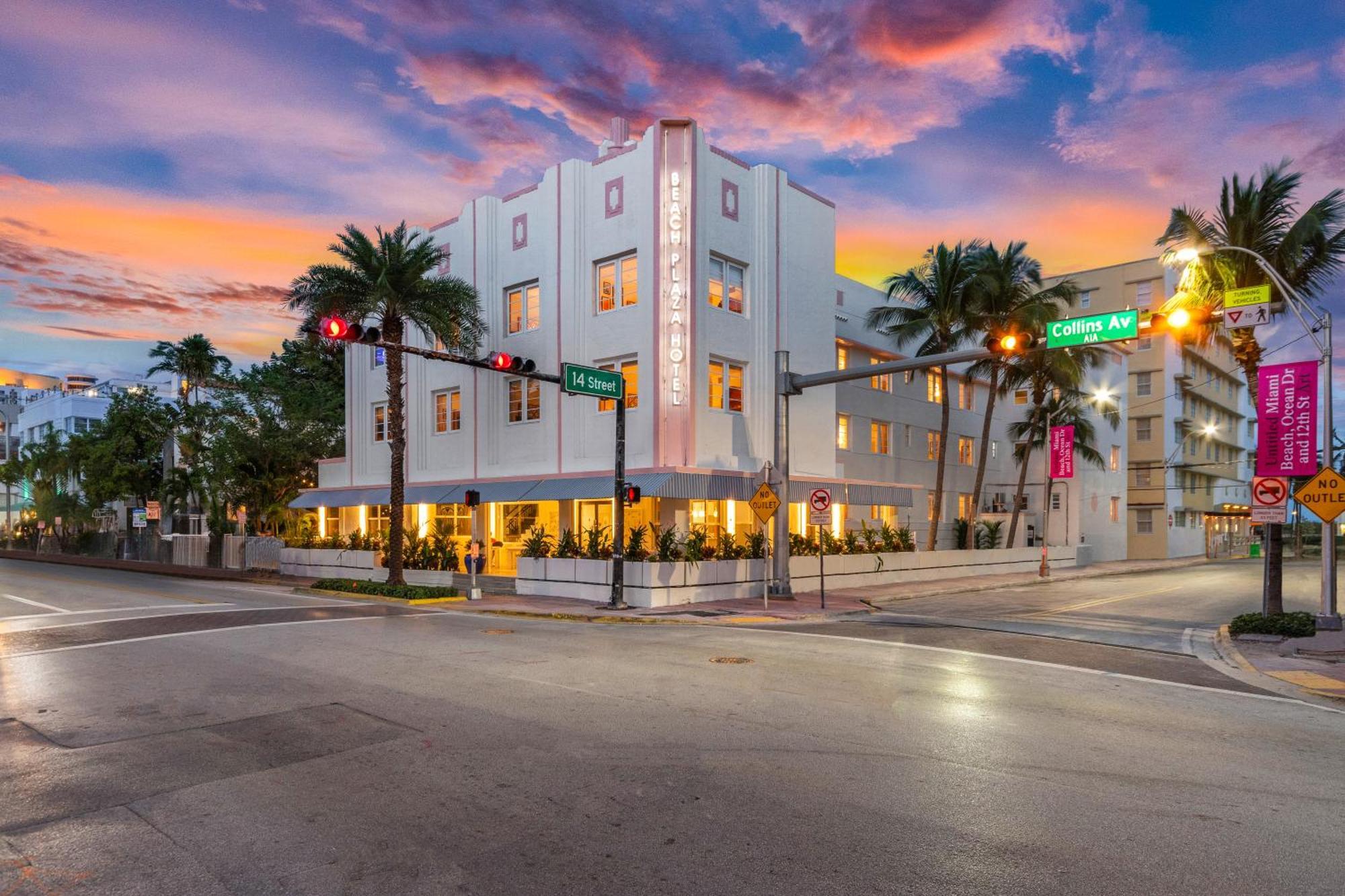 Beach Plaza Miami Beach Eksteriør billede