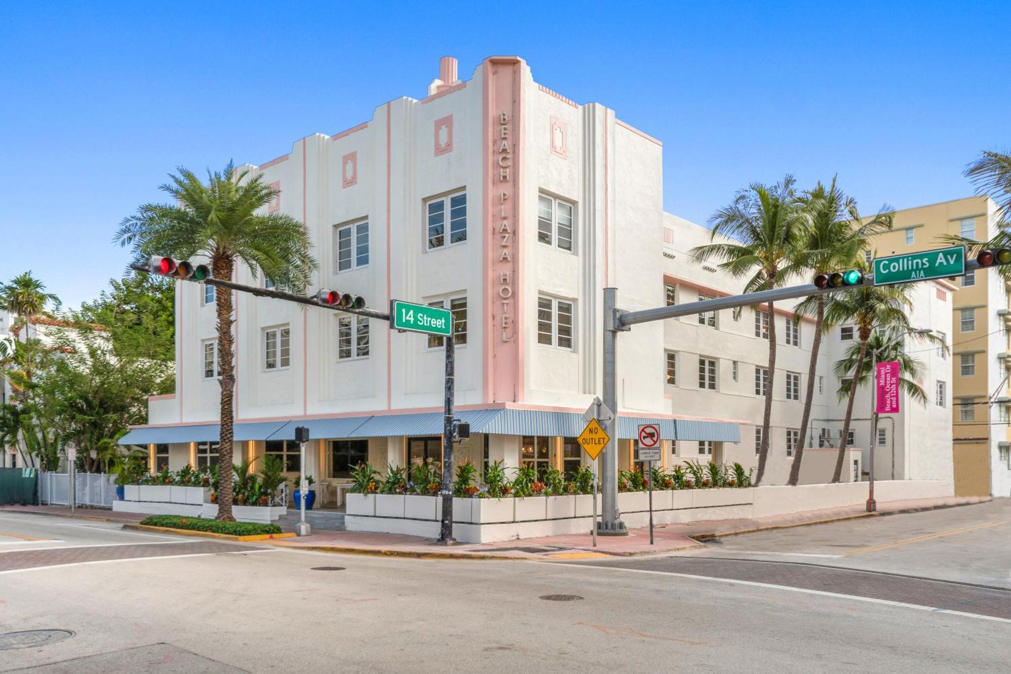 Beach Plaza Miami Beach Eksteriør billede